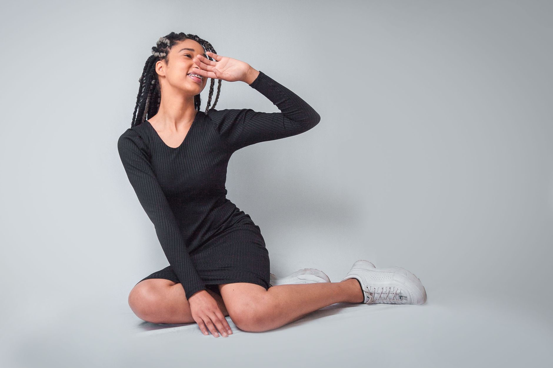 The Long-Sleeve Mini Dress Replaced the Slip: When Modesty and Brevity Merged Into Something Meaner