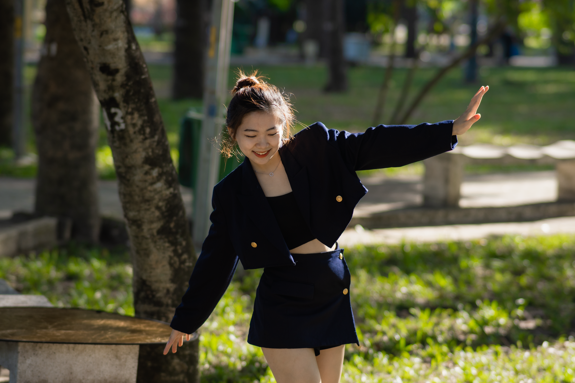 The Blazer-and-Shorts Uniform Stopped Being Ironic: Power Dressing Goes Half-Bare